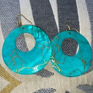 Vintage turquoise earrings